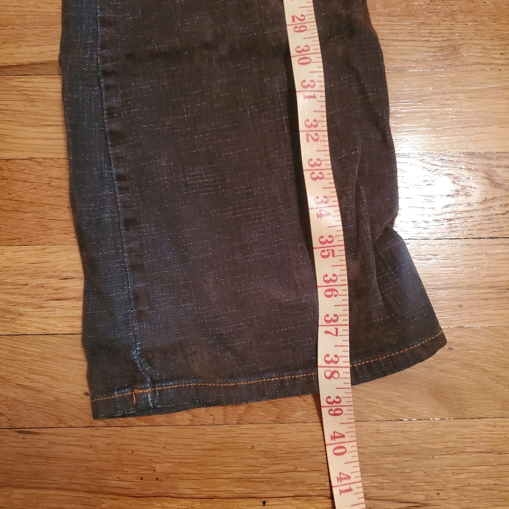 BONGO Women's Suede Jeans - Picture 9 of 11